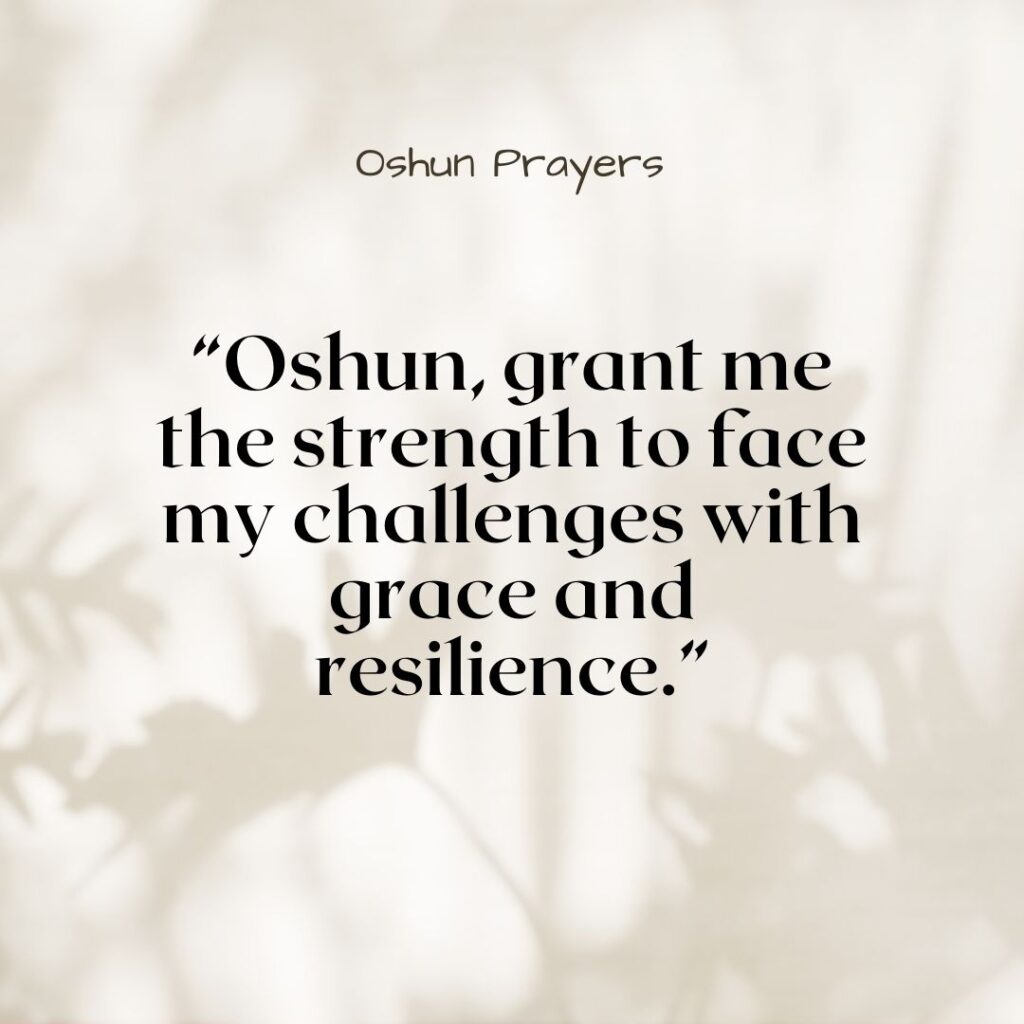Oshun Prayers