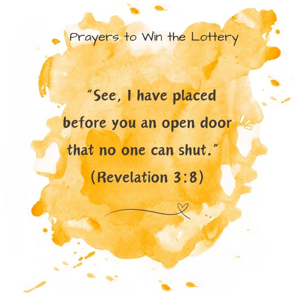 25 Powerful Prayers to Win the Lottery