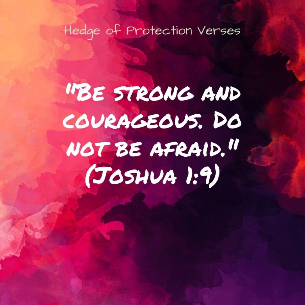 Hedge of Protection Verses