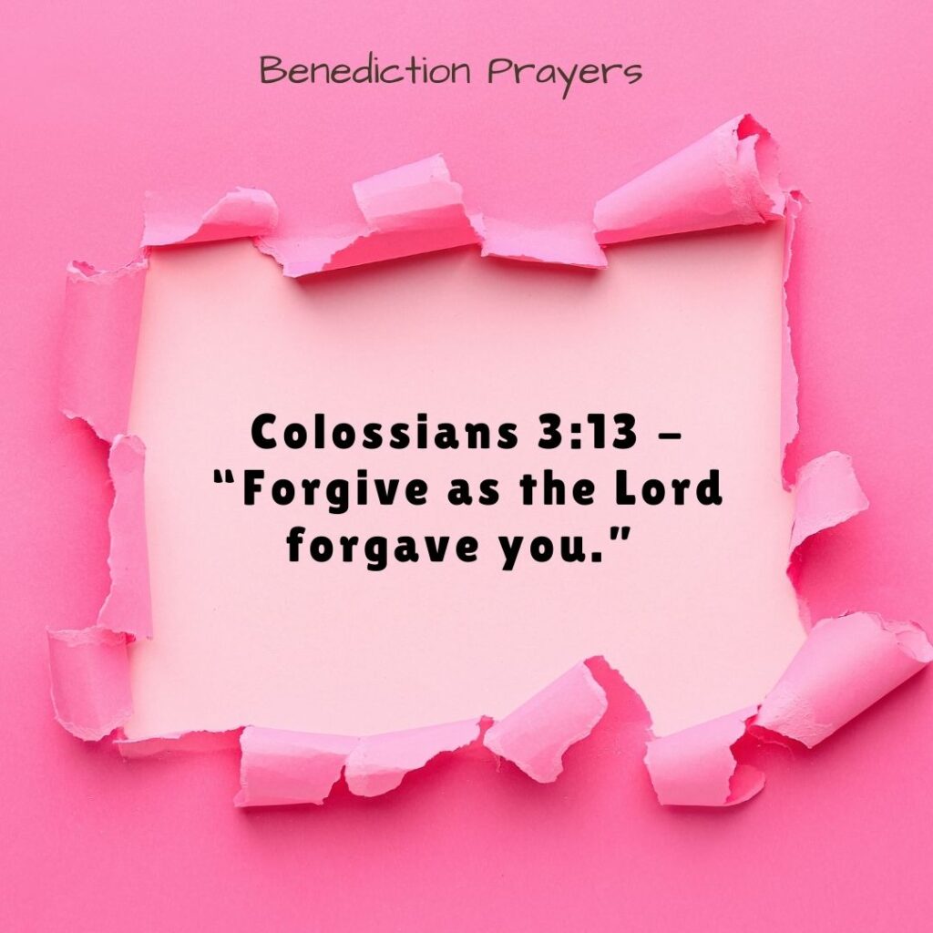 Benediction Prayers