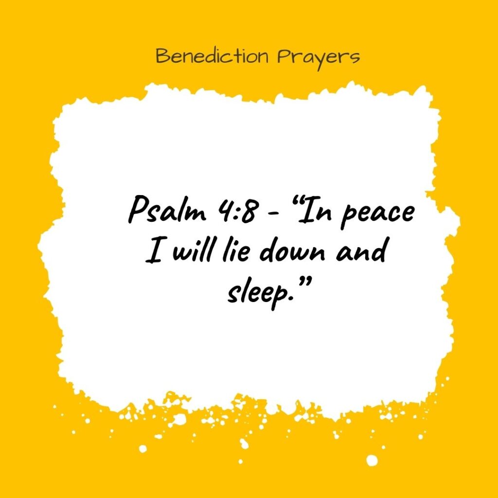 Benediction Prayers