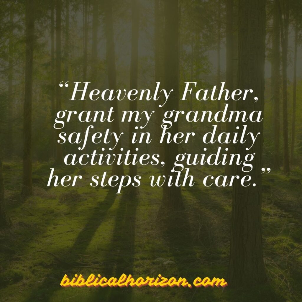 Prayers for My Grandma