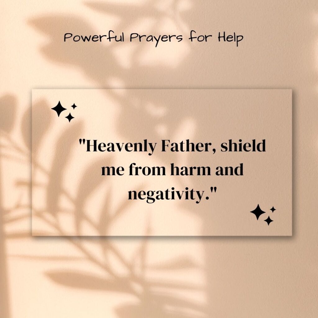Prayers for Help