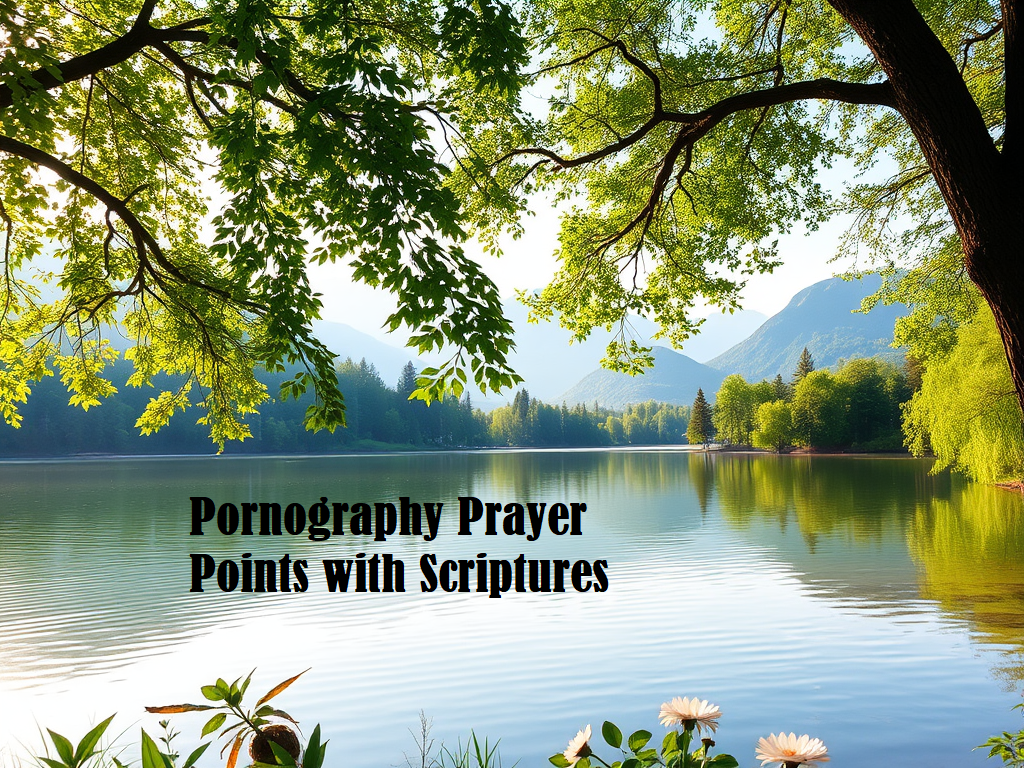 Pornography Prayer Points with Scriptures