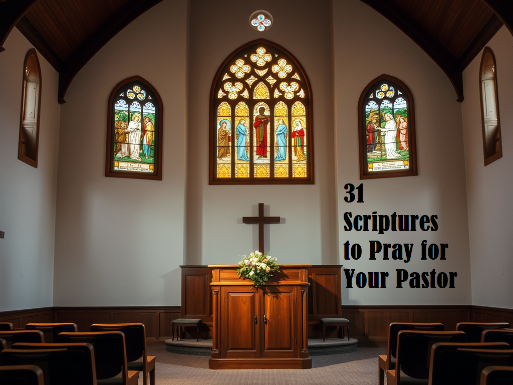 31 Scriptures to Pray for Your Pastor