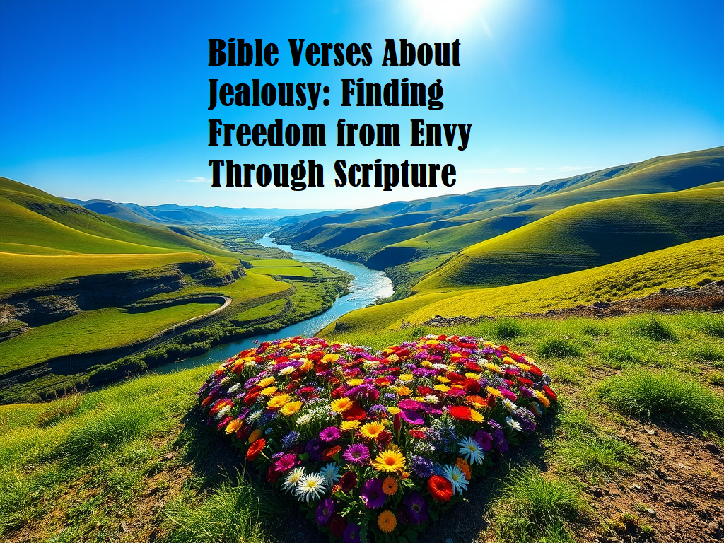 Bible Verses About Jealousy: Finding Freedom from Envy Through Scripture