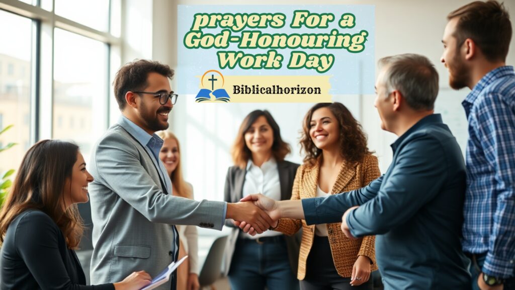 For a God-Honouring Work Day