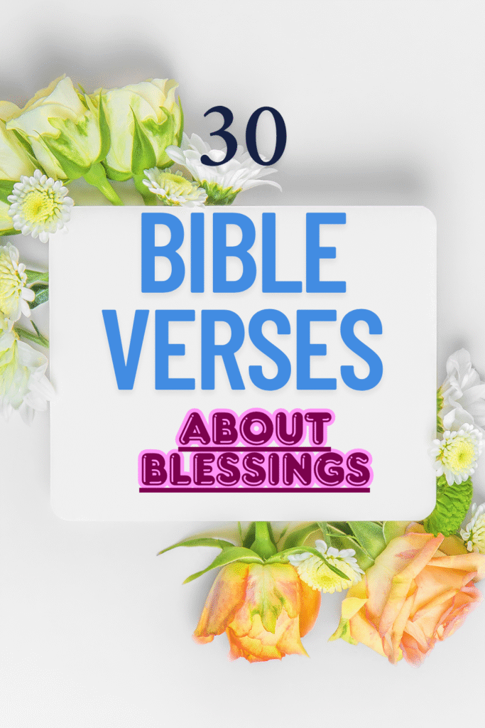 Bible Verses About Blessings