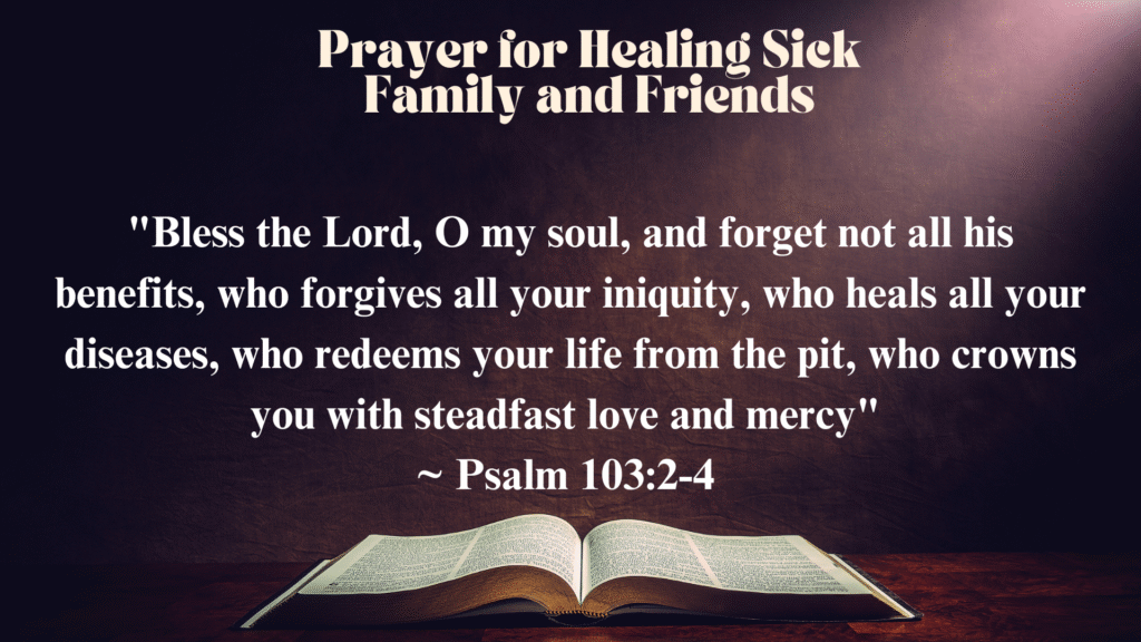prayer for healing