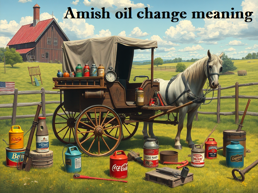 Amish Oil Change Meaning: A Viral Internet Sensation in 2025