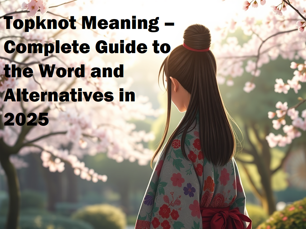 topknot meaning