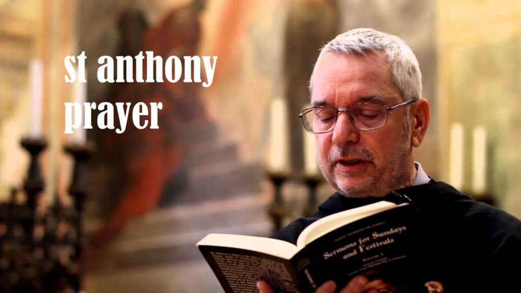 st anthony prayer​