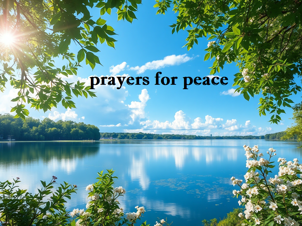 prayers for peace