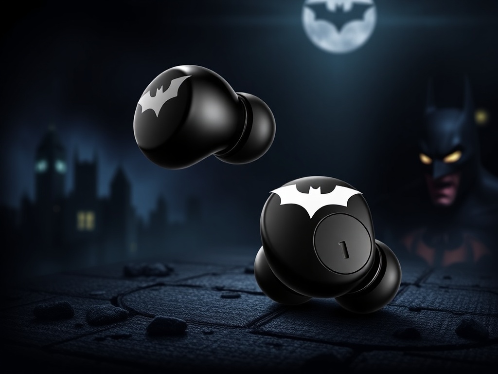 rs 125 only on thespark shop batman style wireless bt earbuds